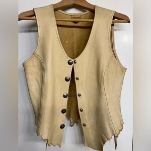 Custom made Leather vest!